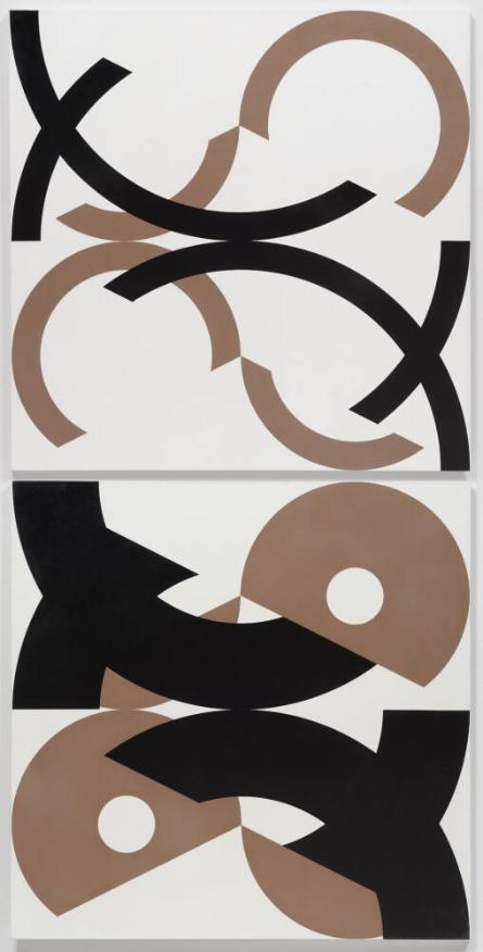 Two Divided Circles and Semicircles, Two Dimensions