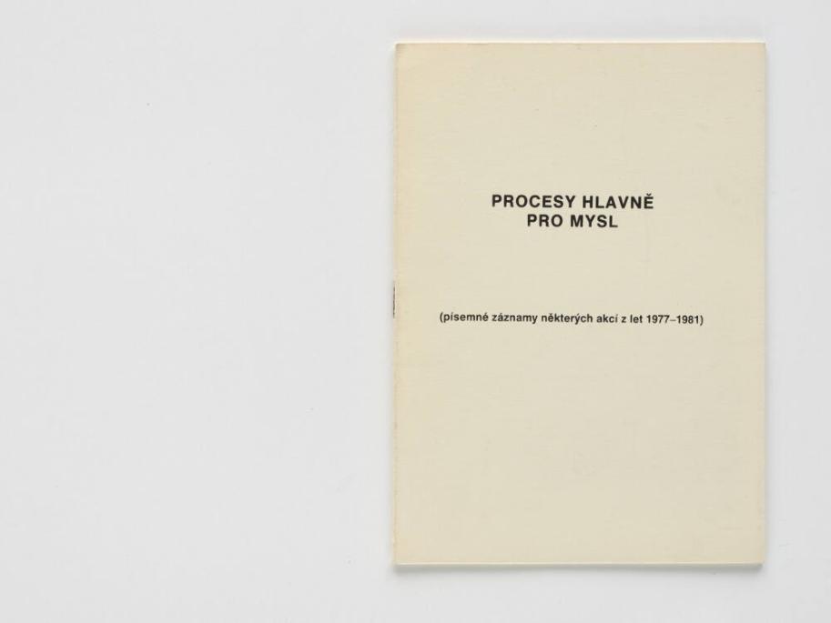 Processes Mainly for the Mind (Written Records of Some Events from Years 1977-1981)